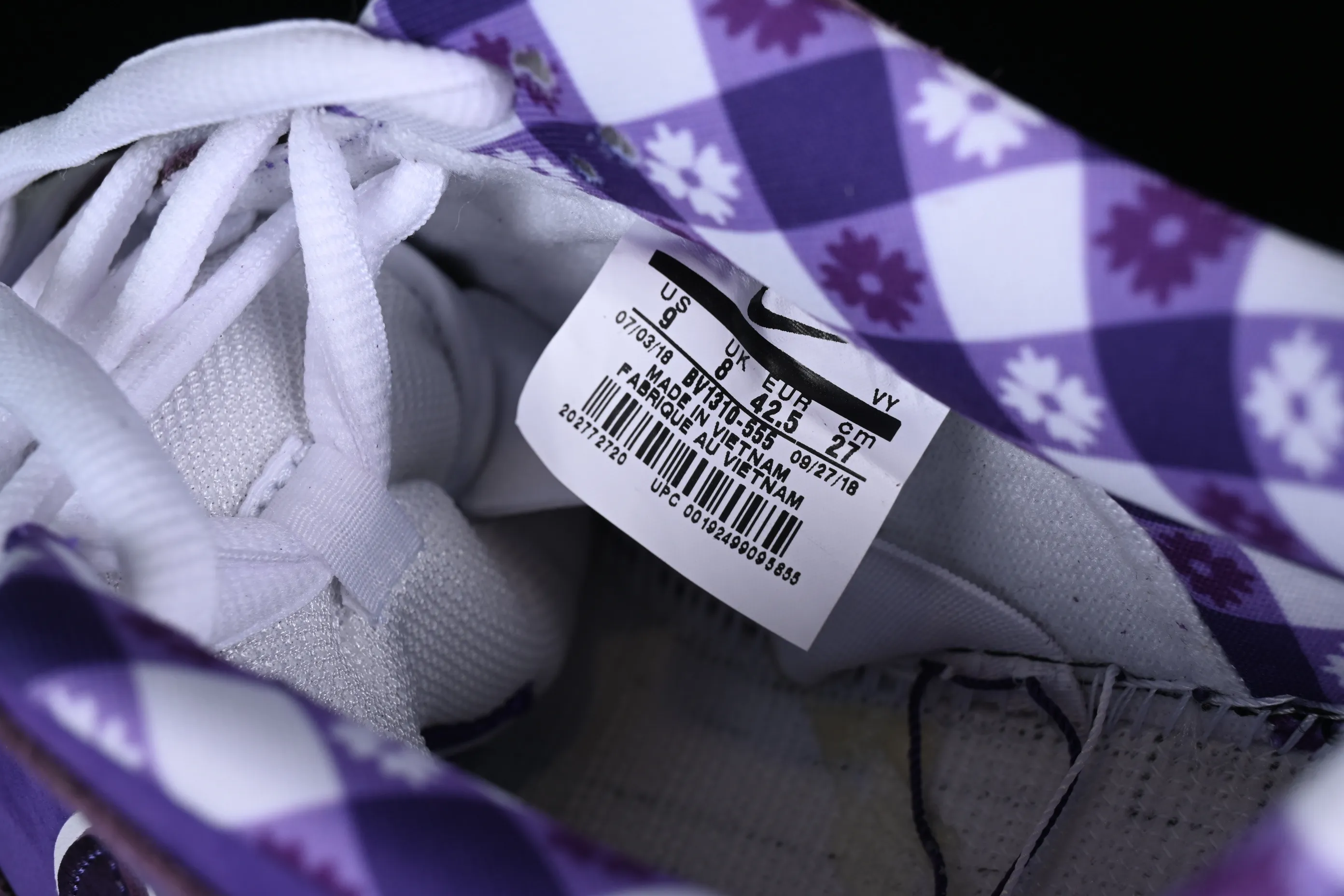 All categories Nk SB Dunk series Nk SB Dunk Low low-top sneakers M version pure original Concepts x Nk Dunk Low Pro SB "Purple lobster" full-layer purple lobster SB low-top sports and leisure sneakers BV1310-555